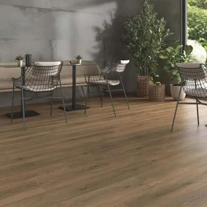 Spanish Kin Walnut matt  20x120 cm wood effect porcelain tiles from £38.99 Vero