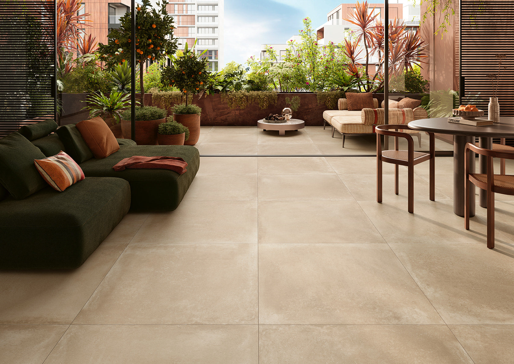 Spanish Legend Beige 800x800x20mm Outdoor Porcelain Tiles Paving £47.99 per sq.m love