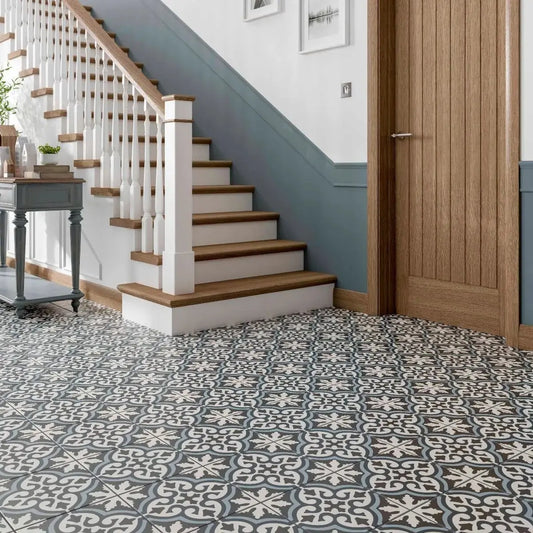 Spanish Miro Patterned Tiles Glazed Ceramic Wall & Floor 250x250mm £54.99 sq.m vivido-tiles-harrogate