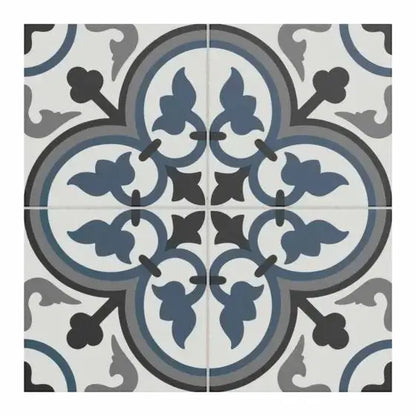 Spanish Sololla Patterned Tiles Glazed Ceramic Wall & Floor 250x250mm £54.99 sq.m vivido-tiles-harrogate