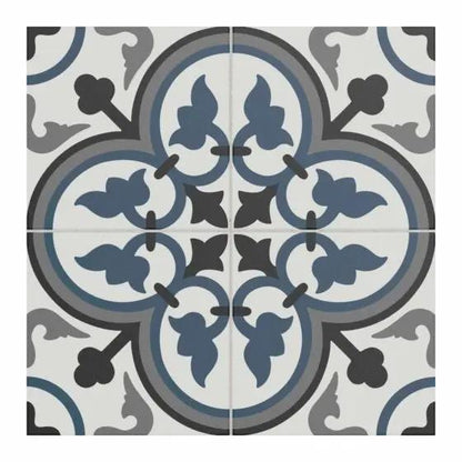 Spanish Sololla Patterned Tiles Glazed Ceramic Wall & Floor 250x250mm £54.99 sq.m Vero