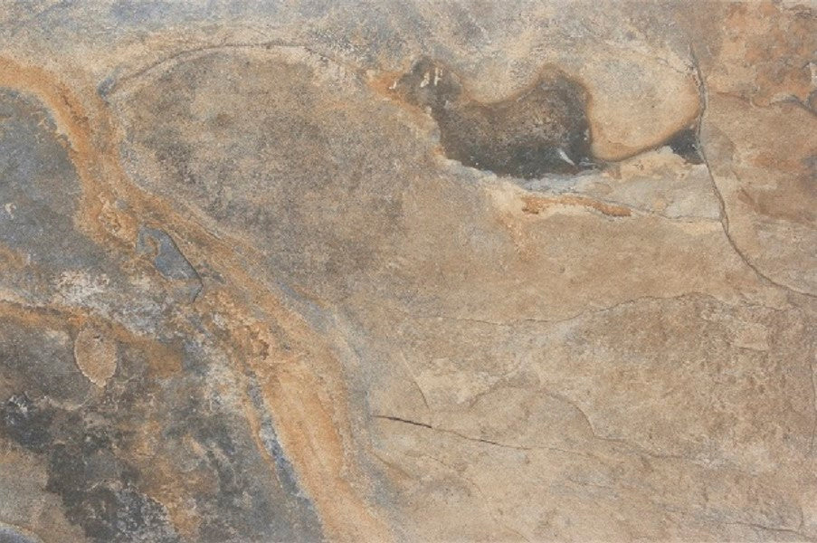 Spanish Stone Mocha Slate effect matt Porcelain Tiles 60x40 cm st