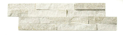 Splitface Oyster Sparke Natural stone cladding 10x36 cm feature wall tiles from £88.00 sq.m Vero