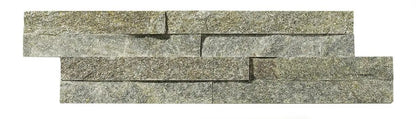 Splitface multi colour Sparkle Natural stone 10x36 cm feature wall tiles from £58.00 sq.m Vero