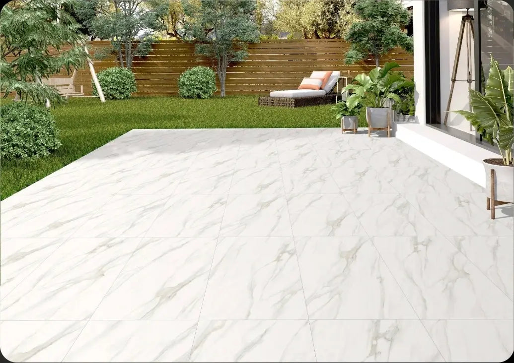 Stat White 600x900x20 mm Outdoor Porcelain Tiles Paving slabs ONLY £29.99 sq.m PAV