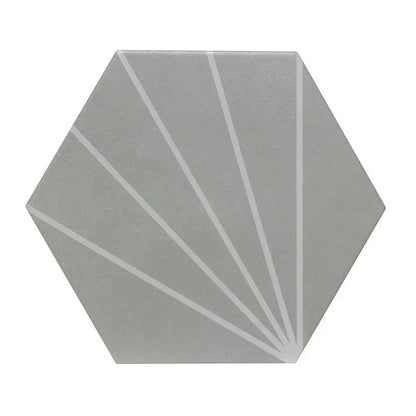 Sunburst Gredy Matt Glazed Porcelain W&F 232x267mm £49.99 sq.m Vivido-tiles-harrogate