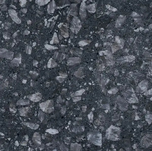 Terrazzo Hum Anthracite 60x60 cm Matt Porcelain terrazzo tiles