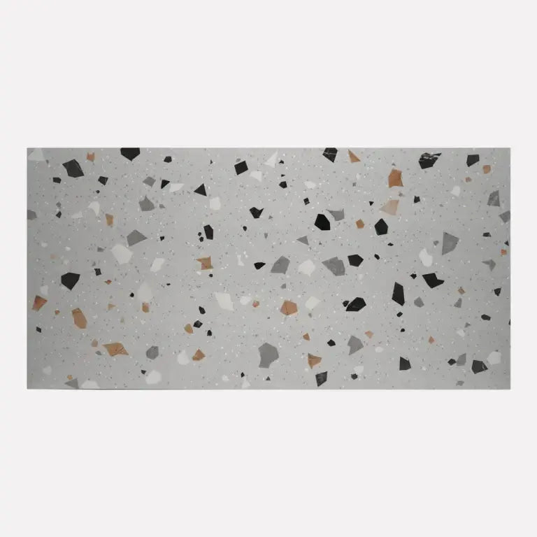 Terrazzo tiles Spanish Porcelain tile Matt Grey 60x120 cm