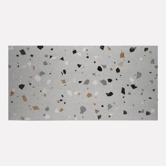 Terrazzo tiles Spanish Porcelain tile Matt Grey 60x120 cm