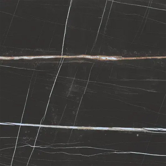 Titanium Black 120x120 cm Large Polished Porcelain Tiles. from £69.99 sq.m vivido-tiles-uk