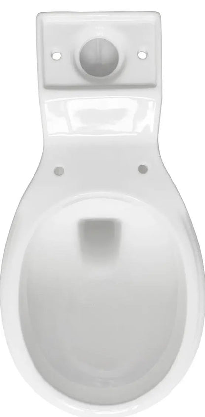 Traditional Victoria Style Ceramic Close Coupled Toilet White Dual Flush Bathroom WC - Vivido Tiles