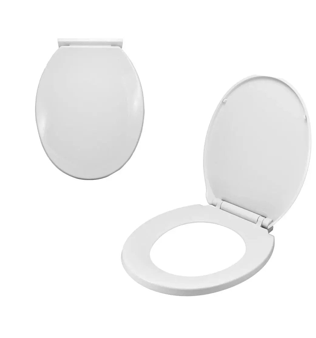 Traditional Victoria Style Ceramic Close Coupled Toilet White Dual Flush Bathroom WC - Vivido Tiles