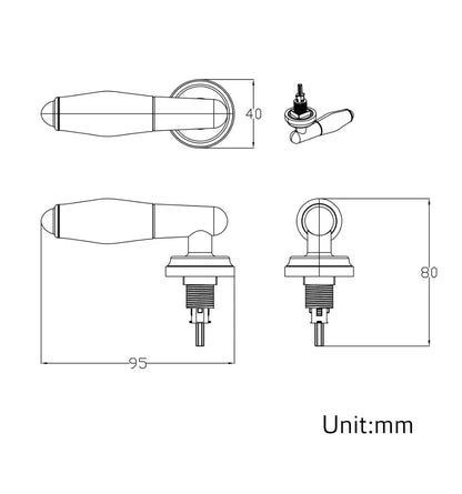 Traditional Victoria Style Ceramic Close Coupled Toilet White Dual Flush Bathroom WC - Vivido Tiles