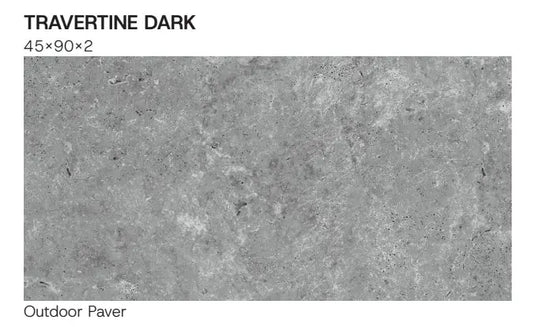 Travertine Dark 450x900x20mm Outdoor Porcelain Tiles Paving from £32.99 per sq.m Bien