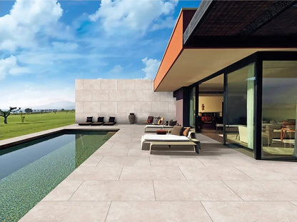 Travertine Ivory 600x900x20mm Outdoor Porcelain Tiles Paving £34.00 sq.m Ds