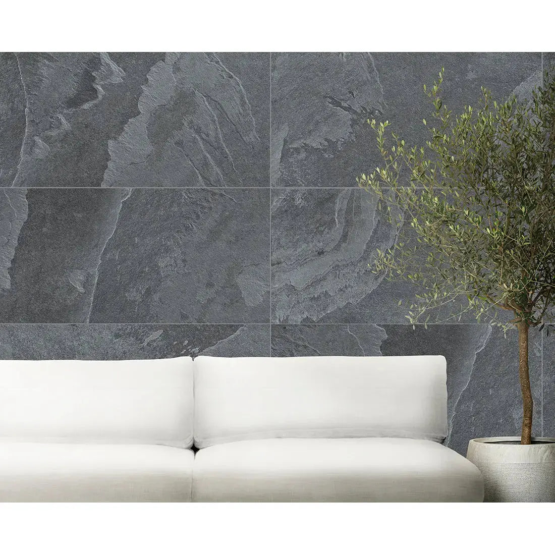 Vemp Grey Matt 60x120 cm Porcelain Tiles from £25.99 sq.m vivido-tiles-uk