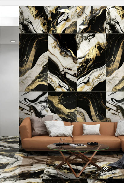 Volcano Gold 60x120 cm porcelain GLASS Tiles CANO
