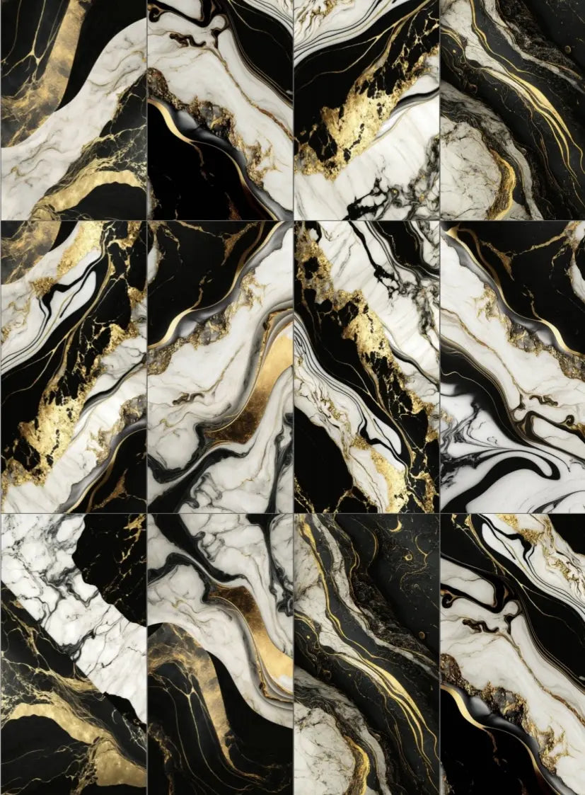Volcano Gold 60x120 cm porcelain GLASS Tiles CANO