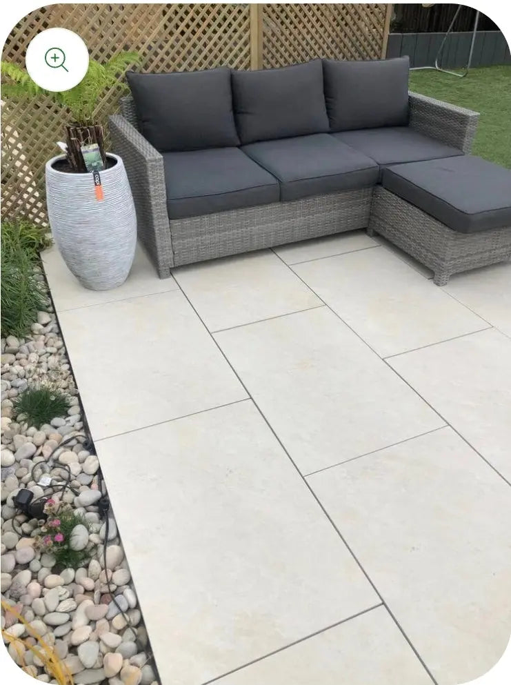 Winton Quartz 600x900x20 mm Outdoor Porcelain Tiles Paving slabs ONLY £24.99 sq.m PAV
