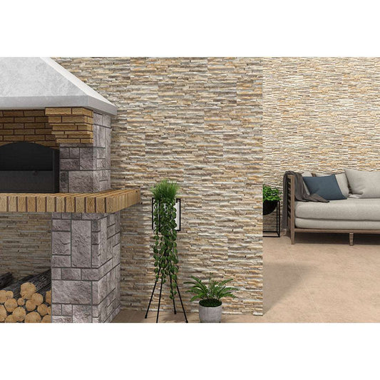 Behobia 17x52 Slate Effect Porcelain Wall Tiles Matt Vivido Tiles Harrogate 