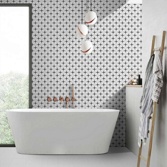 SPECIAL OFFER.  Cube Pattern 20x20  Matt Ceramic wall and floor Tile from ONLY £19.99 sq.m