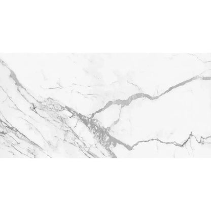 Artico  White Semi Polished Porcelain Tile available in 3 sizes Vivido