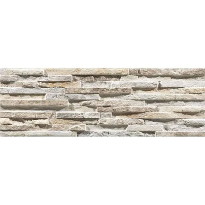 Behobia 17x52 Slate Effect Porcelain Wall Tiles Matt