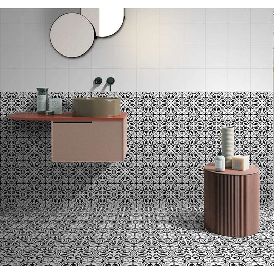Classic Cube 20x20  Matt Ceramic wall and floor Tile
