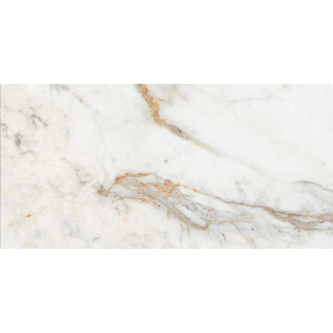 £24.99 sq.m Icon Gold 30x60 cm White Polished Porcelain Tile £35.99 box Vivido