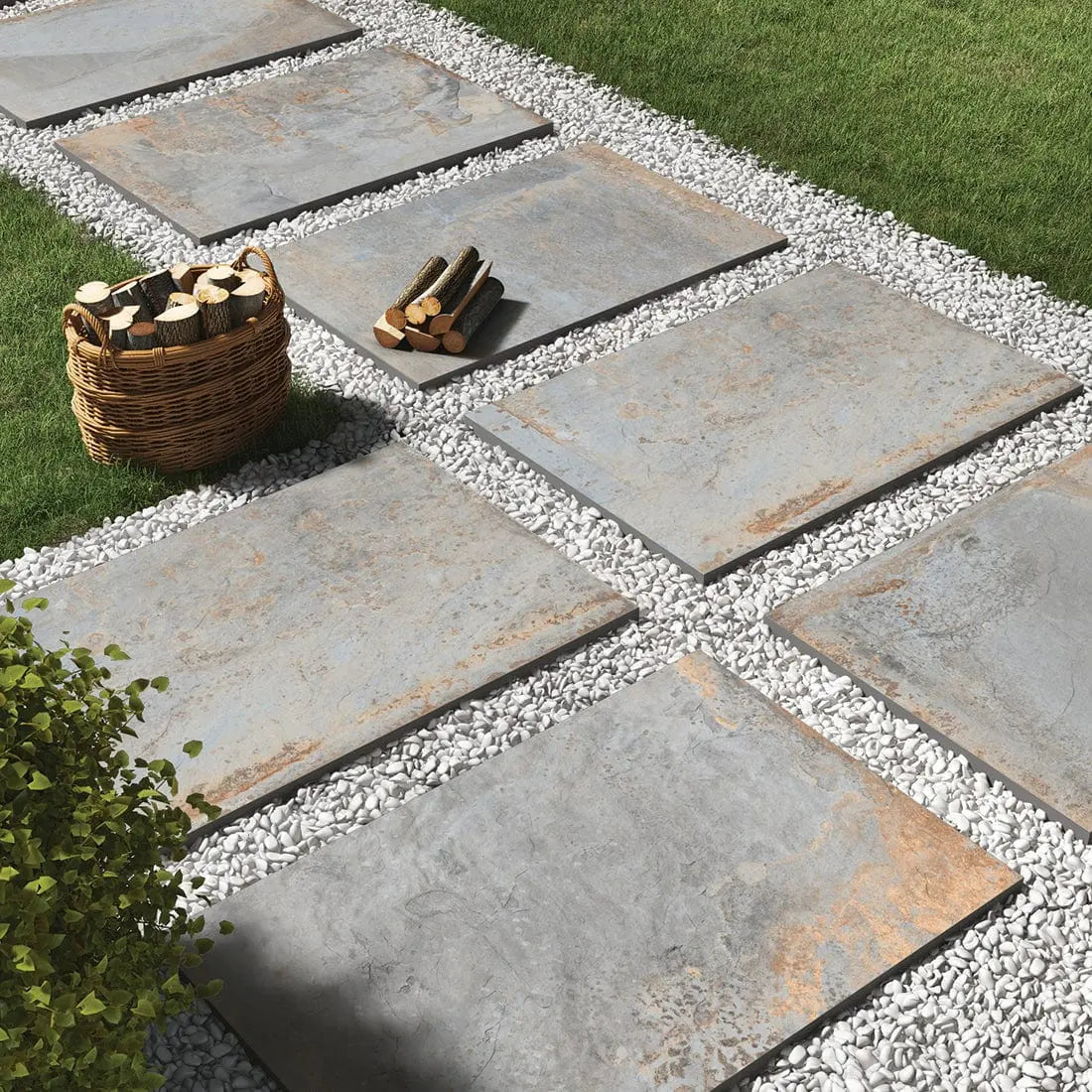 Hong Kong Gold 600x900x20mm Outdoor Porcelain Paving £34.00 sq.m Ds