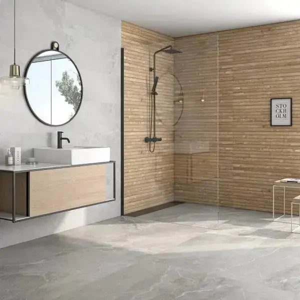 Anti Slip  ( Slip stop) Padova Grey Matt  60x120 cm Porcelain Tile from £24.99 sq.m vivido-tiles-uk